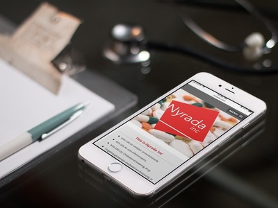 Nyrada Website On Mobile