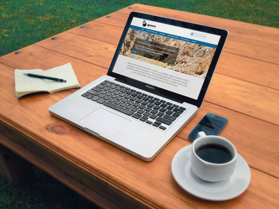 Magnum Website On Laptop