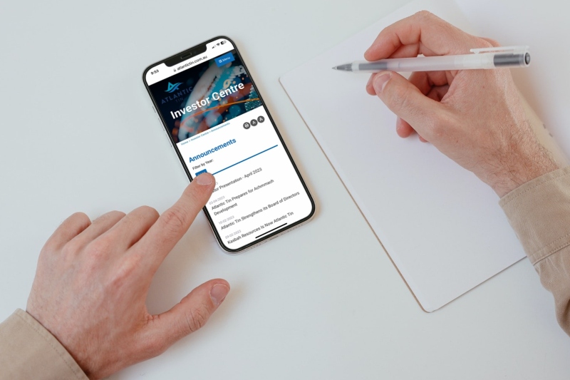 Atlantic Tin Website